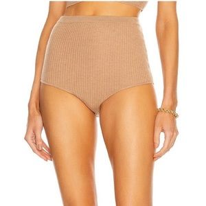 ❌SOLD❌LOULOU STUDIO Arousa cashmere Short in Camel  size M
